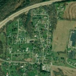 Belvedere Ohio High Resolution Satellite Map