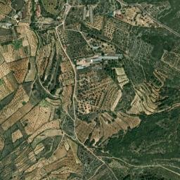 Albocàsser map(satellite map)