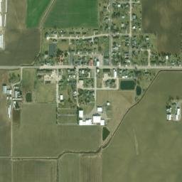 Burkettsville Ohio High Resolution Satellite Map