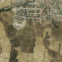 Villanueva de Perales map(satellite map)