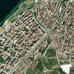 Lapseki map(satellite map)