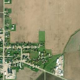 Osgood Ohio High Resolution Satellite Map