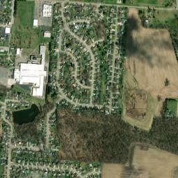 Iron City Ohio High Resolution Satellite Map