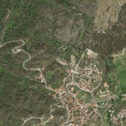 Sortelha map(satellite map)