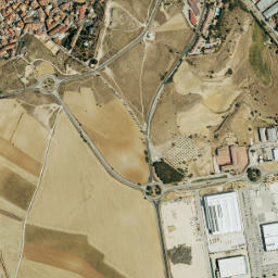 Campo Real map(satellite map)