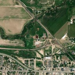 Hillsboro Colorado High Resolution Satellite Map