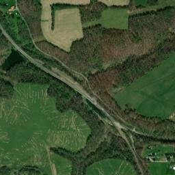 Pittsburgh Junction Ohio High Resolution Satellite Map