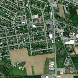 Roaring Spring map(satellite map)