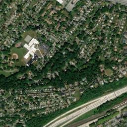Wyomissing Hills map(satellite map)