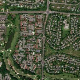 Princeton Meadows map(satellite map)