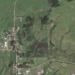 Petrolia California High Resolution Satellite Map