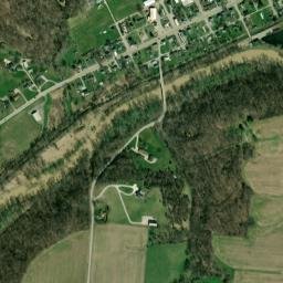 Port Jefferson Ohio High Resolution Satellite Map