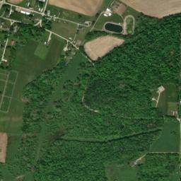 Warsaw Junction Ohio High Resolution Satellite Map