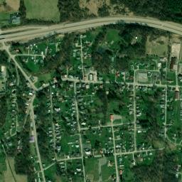 Hopedale Ohio High Resolution Satellite Map