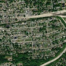 West Wyomissing map(satellite map)