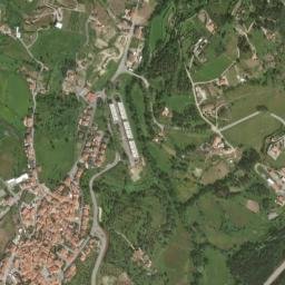 Teixoso map(satellite map)