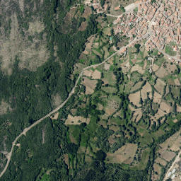 Peñaparda map(satellite map)