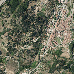 Baños de Montemayor map(satellite map)
