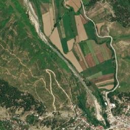 Këlcyrë map(satellite map)