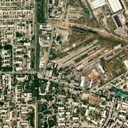 Paxtakor map(satellite map)