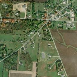 Olive Green Ohio High Resolution Satellite Map