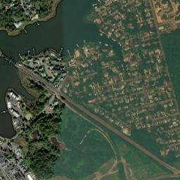 Oceanport map(satellite map)