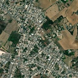 Lequile map(satellite map)