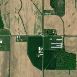 Bucks Corner Ohio High Resolution Satellite Map