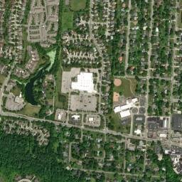 Lexington Glen Ohio High Resolution Satellite Map