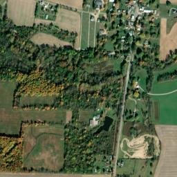 Brandon Ohio High Resolution Satellite Map