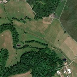 Rush Ohio High Resolution Satellite Map