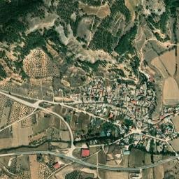 Gascueña map(satellite map)