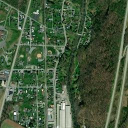 Claysburg map(satellite map)