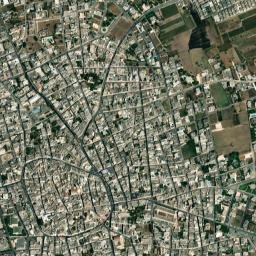 Leverano map(satellite map)