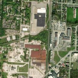 247 Park Avenue, Delaware, OH 43015 High Resolution Satellite Map