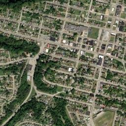 Clairton map(satellite map)