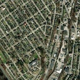 Southwest Greensburg map(satellite map)