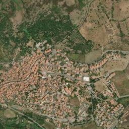 Bortigali map(satellite map)