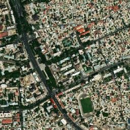 Khŭjand map(satellite map)