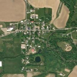 Bladensburg Ohio High Resolution Satellite Map