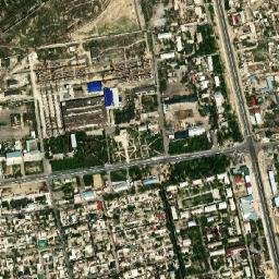 Yangiyer map(satellite map)