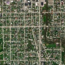 Frankfort map(satellite map)