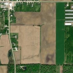 Rossburg Ohio High Resolution Satellite Map