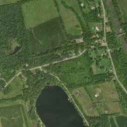 White Sulphur Ohio High Resolution Satellite Map