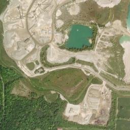 Klondike Ohio High Resolution Satellite Map