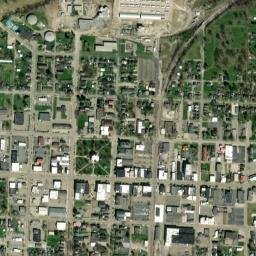 Coshocton map(satellite map)