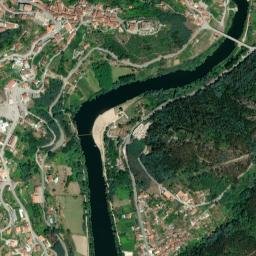 Penacova map(satellite map)