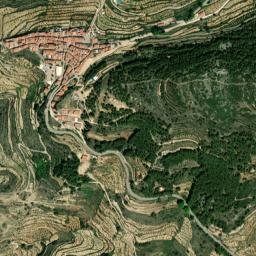 Sierra-Engarcerán map(satellite map)