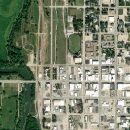 Beatrice map(satellite map)