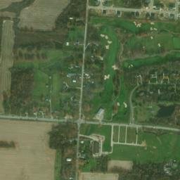 Berkshire Ohio High Resolution Satellite Map